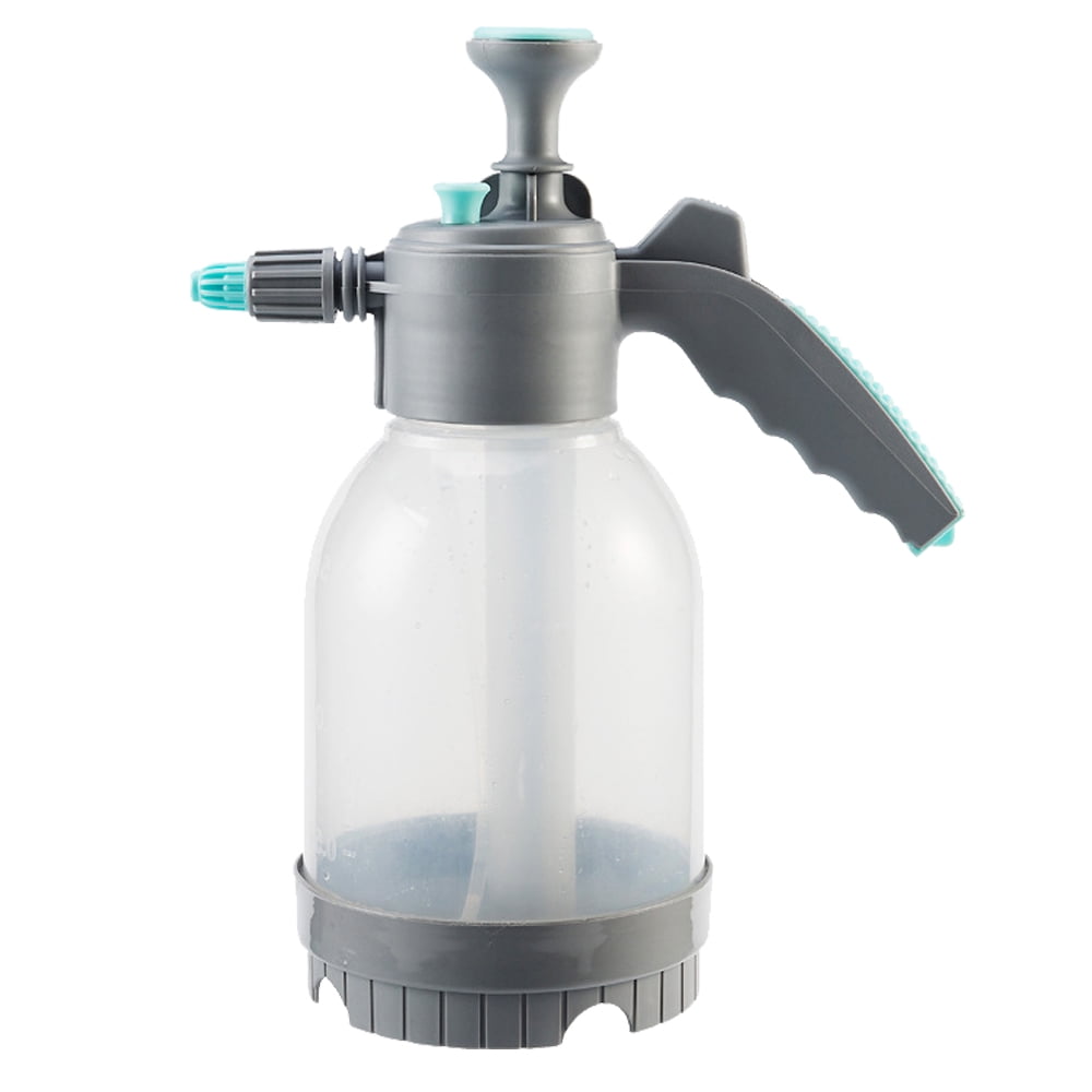 2L Hand Pump Foam Sprayer Hand Pneumatic Foam Cannon Snow Foam Car Wash Spray, Car Wash Pump Manual Foaming Sprayer, Hand Pump Pressure Sprayer, Watering Garden Air Pressure Sprayer