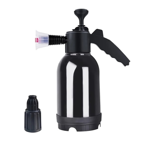 2L Hand Pump Water Sprayer Dual Modes Nozzle Air Pressure Pneumatic Foam Cannon for Car Wash Snow Spray Bottle Window Cleaning