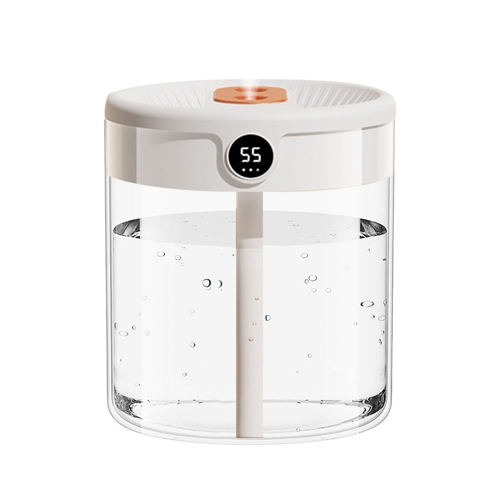 2L Large Capacity Humidifier Household Small Silent Bedroom USB Plug in Material Top Filling Design Auto Shut off Night Light for Baby Pregnant Women