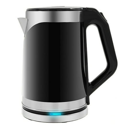 2L Large Capacity Stainless Steel Electric Kettle, Double Layer Wall, Automatic Shut Off, Safe Boiling