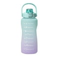 thumbnail image 1 of 2L Large Capacity Water Bottle Straw Cup, 1 of 8