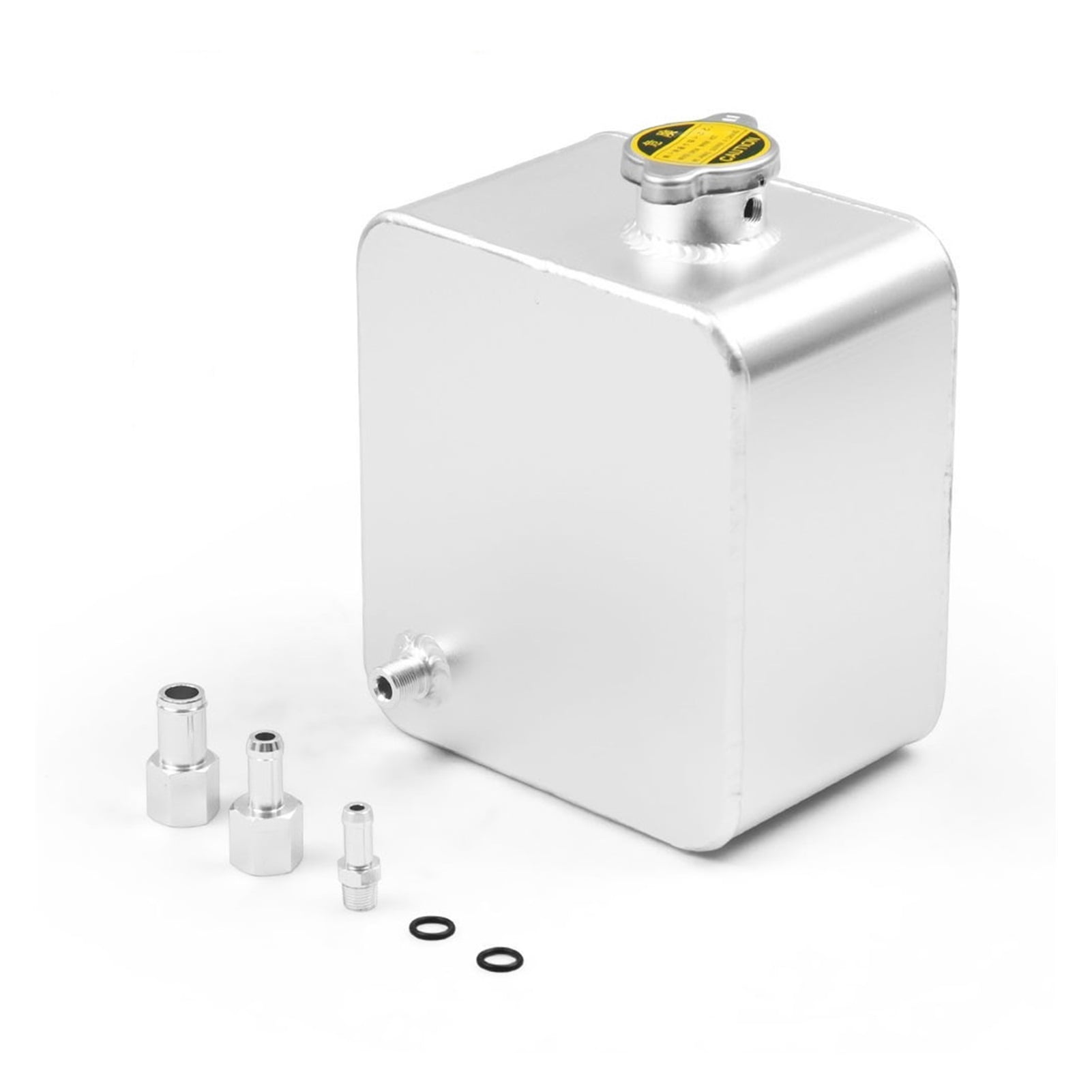 Intercooler Water Tank Universal 2.5L Aluminum Coolant Overflow Tank ...