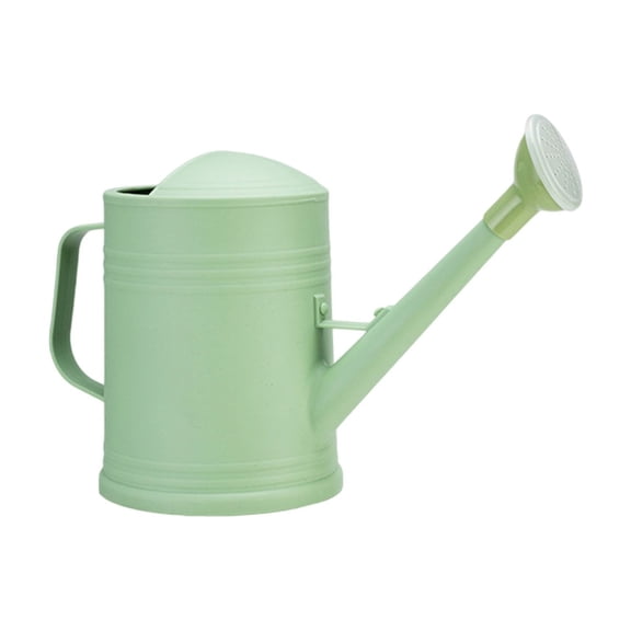 2L Matte Cream Green Watering Can - Metal Watering Can with Removable Spout, Galvanized Water can, Perfect Plant Water Can for Outddor and Indoor Use