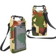 thumbnail image 1 of 2L  Mesh Material Sports Outdoor PVC Clip Swimming Waterproof Bag Messenger Bag Cell Phone Bag CAMOUFLAGE GREEN, 1 of 1