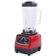2L Power Blender, High-speed Smoothie Maker Home and Commercial Juicer Ice Crusher Food Blender with Timer and Variable Speed Control for Milkshake, Smoothies, Sauce, Juice, 45000rpm (Red)