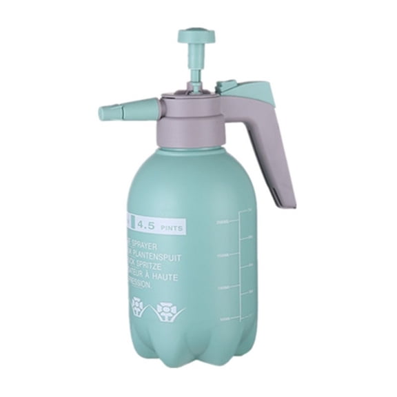 2L Pressure Sprayer Bottle For Garden Watering, ABS Plant Spray Can With Adjustable Nozzle, Ergonomic Handle For Mist And Jet Modes, Outdoor Lawn Care Equipment, Green(2L)