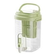 thumbnail image 1 of 2L Refrigerator Cold Water Pitcher with Spigot, Large Capacity Plastic Beverage Dispenser for Home, Jug for Fruit Tea, Lemonade, and Iced Drinks, BPA-Free, 1 of 5