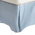 thumbnail image 1 of 2L Series Soft & Wrinkle Free Microfiber Bed Skirt, 15" Drop Light Blue / Queen, 1 of 1