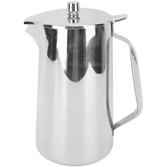 2L Stainless Steel Teapot, Juice Cold Beverage Jug Water Pitcher with Ergonomic Handle, Coffee Thermal Carafe Water Pitcher Juice Jug Beverage Carafe for Cold Hot Water$$Home Decor, Kitchen, & Other