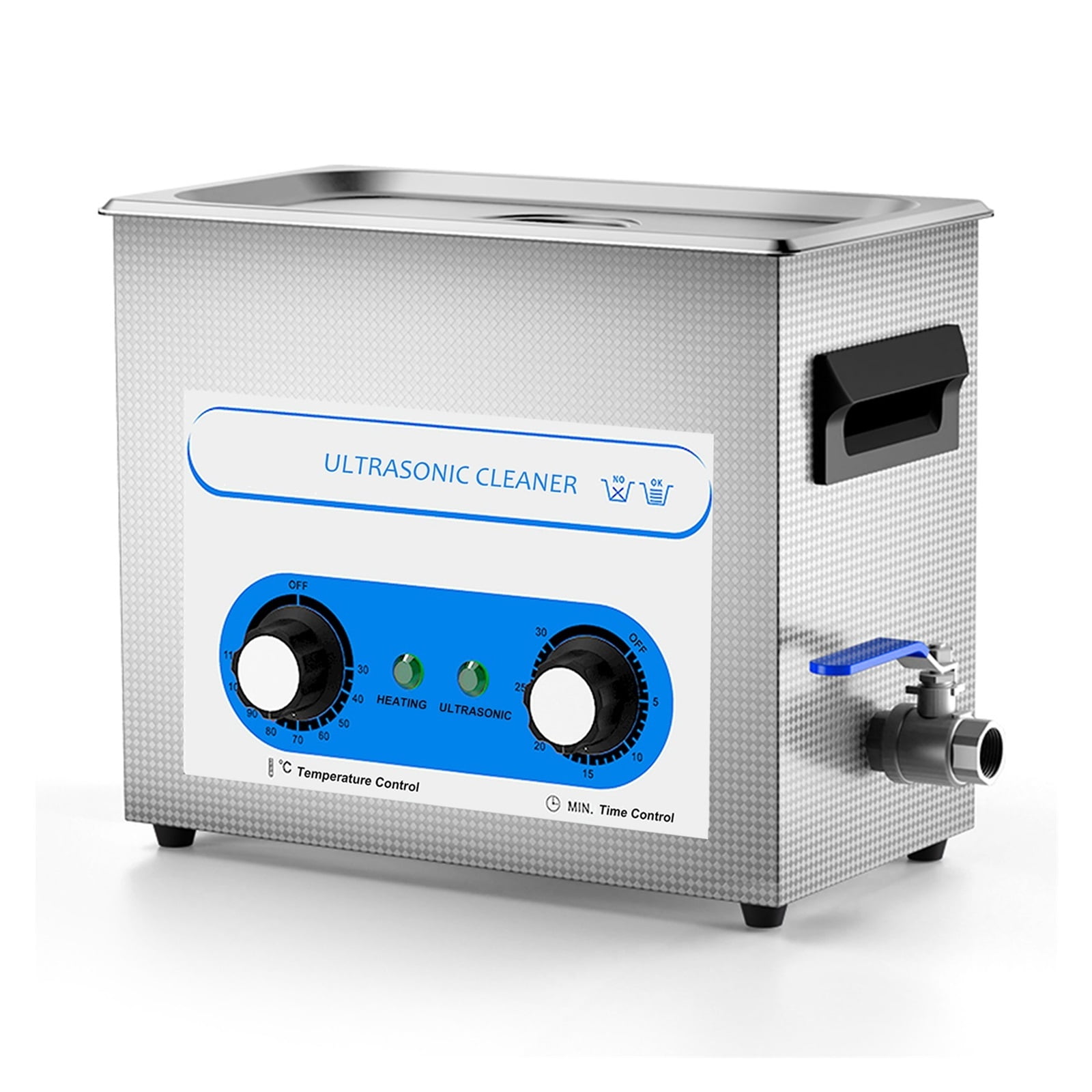 2L Ultrasonic Cleaner Ultrasonic Cleaning Machine Heated Ultra Cleaner ...