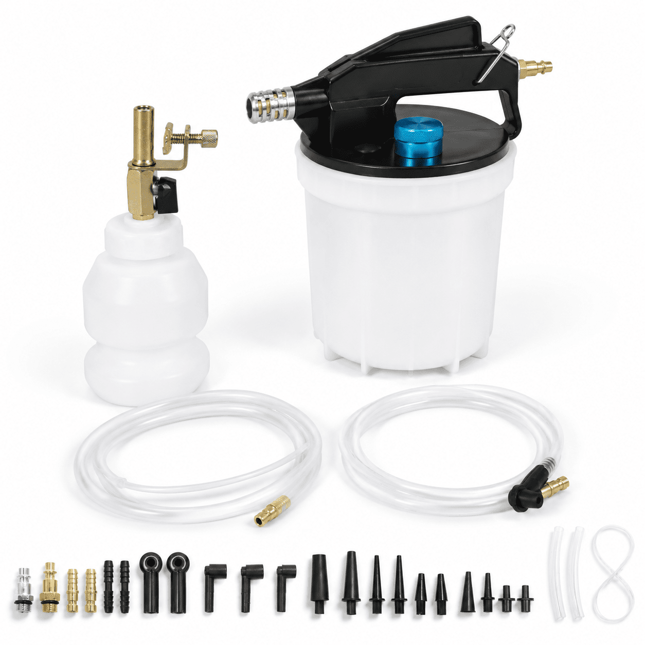2L Vacuum Bleeder Kit with Fluid Extractor, 1L Refilling Bottle ...