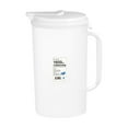 thumbnail image 1 of 2L Water Pitcher with Spout, BPA-Free Plastic Beverage Dispenser, Leak-proof Jug, Refrigerator Drink Container, Easy-Pour Handle, 1 of 2