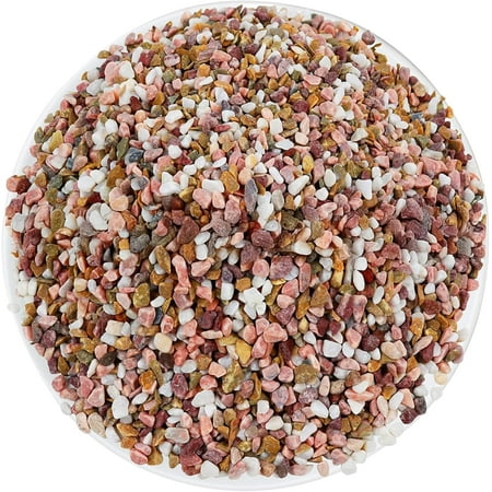 2LBS Bonsai Cactus Soil Potting Mix Succulent Rocks Pebbles for Plants Aquarium Pebbles for Fish Tank