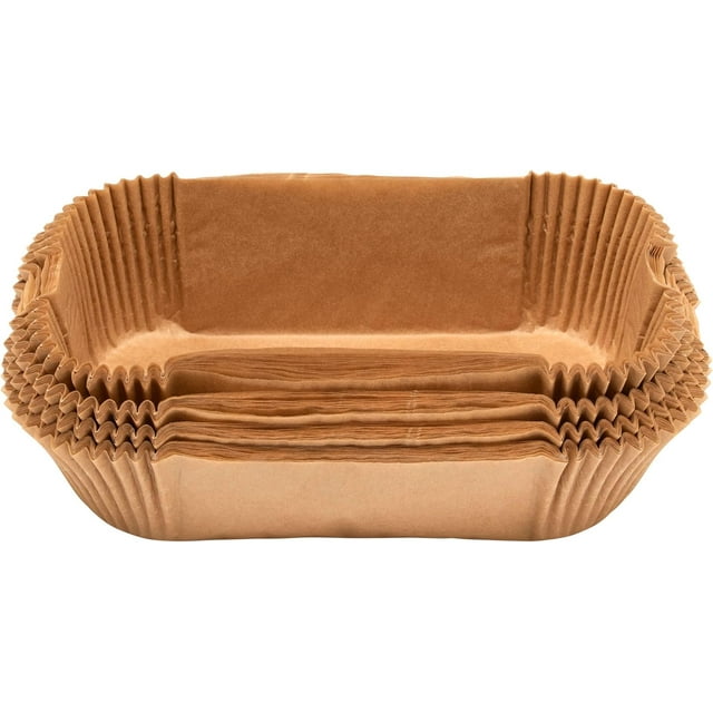 2Lb Loaf Pan Liners, 100 Pack, NonStick Siliconized Greaseproof Paper