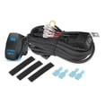 thumbnail image 1 of 2Lead Universal LED Light Fog Lights Wiring Harness Kit Rocker Switch Relay Fuse, 1 of 7