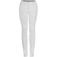 thumbnail image 1 of 2Luver, Women's, Distressed Skinny Jeans, White, 15, 1 of 4