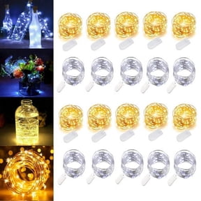 2M 20LED Copper Wire Battery Operated Micro Fairy String Light Decor Waterproof