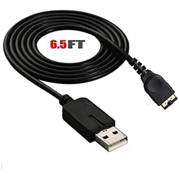 2M/6.56FT Charger Cable USB Charging Cable Lead Wire Cord for GBA SP Console