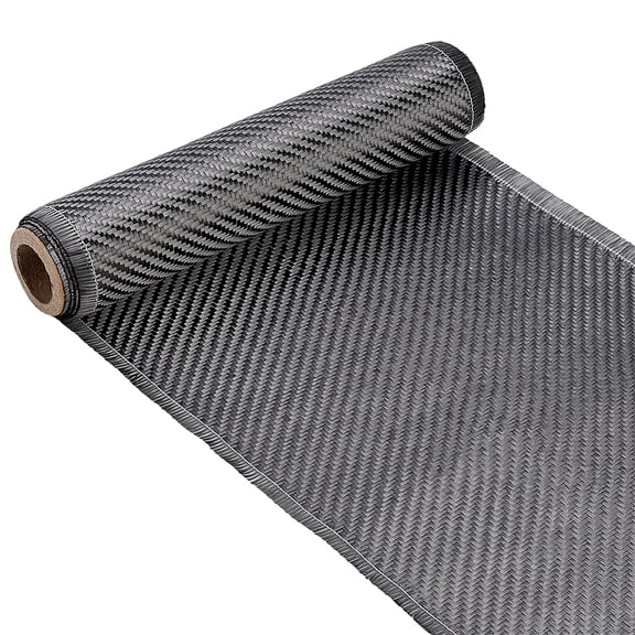2M Carbon Fiber Fabric DIY Craft Gray 200~220x0.2mm