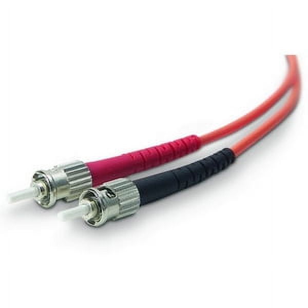 2M DUPLEX FIBER OPTIC CABLEMMF ST/ST 62.5/125 ROHS