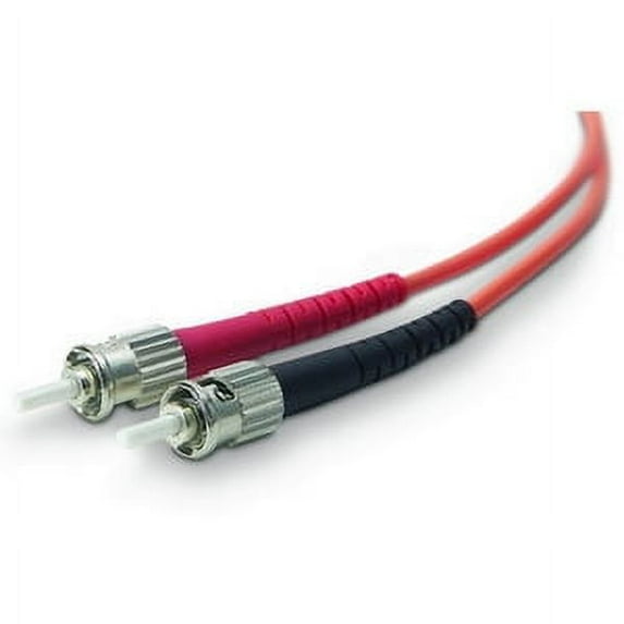 2M DUPLEX FIBER OPTIC CABLEMMF ST/ST 62.5/125 ROHS