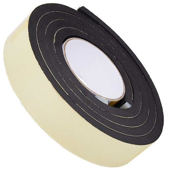 2M EVA Foam Adhesive Tapes Anti-Collision Sponge Tapes Black 4.05cm