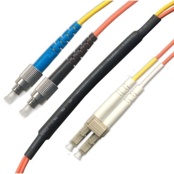 2M FC/LC Mode Conditioning (FC Side) Fiber Optic Cable (9/125-62.5/125)