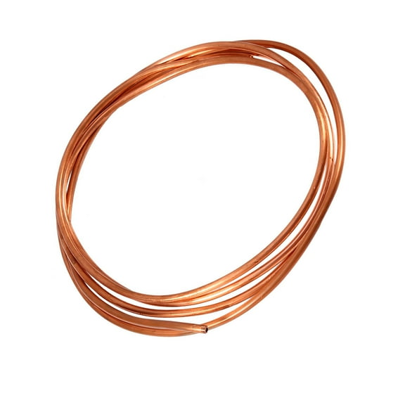 2M Length Copper Refrigeration Tubing Copper Pipe Seamless Soft Coil Meets ASTM B280 Standard For AC Repairs