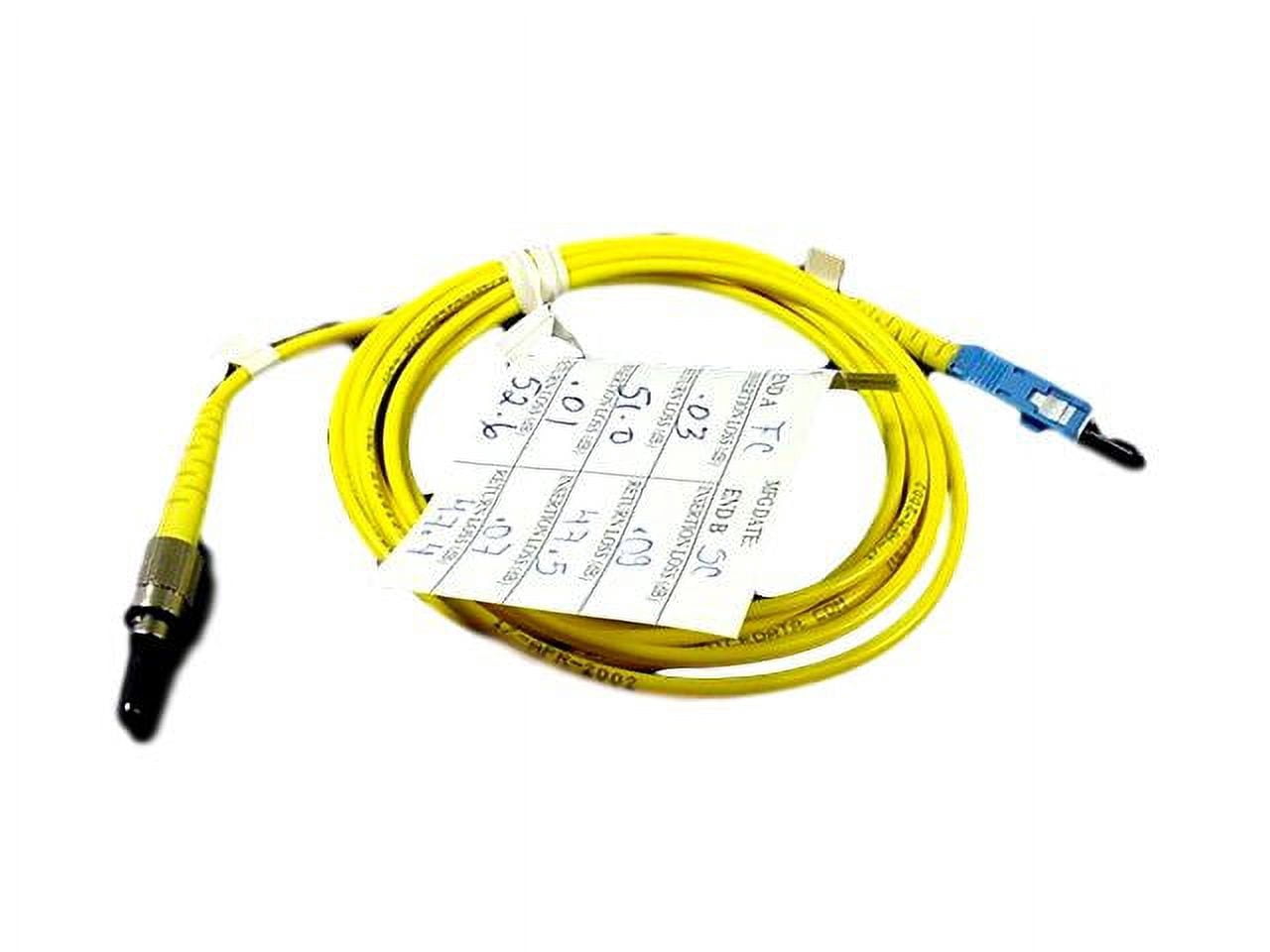 2M Leviton Fiber Optic Singlemode SimplexPatch Cable Cord SC FC SPC ...