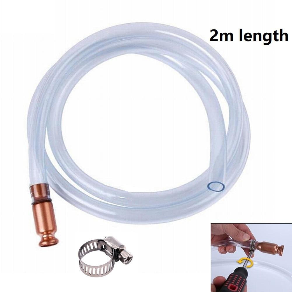 2M Safety Self Priming Copper Siphon Syphon Jiggler Hose For Fuel Oil