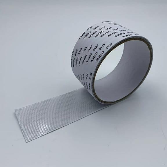 2M Self-Adhesive Fiberglass Screen Tape – Heavy-Duty Mesh Roll for Quick, Weatherproof Repairs on Windows, Sliding Doors, Patios, RVs, and Outdoor Bug Screens
