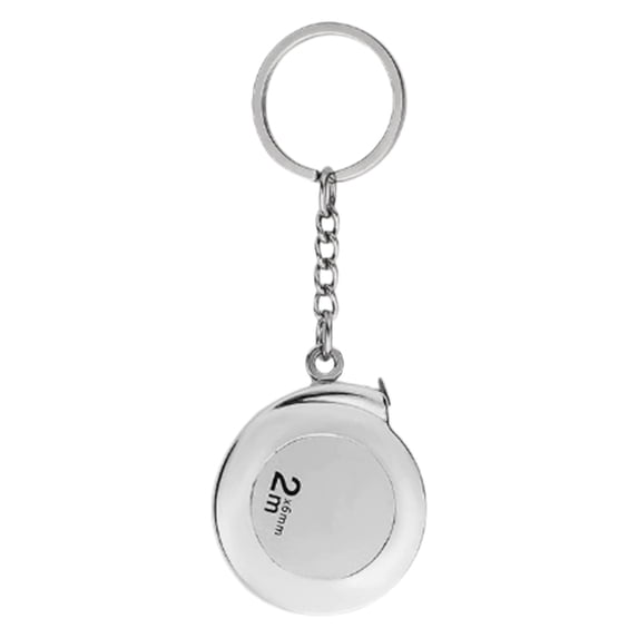 2M Tape Measure With Keychain Portable Pocket Measuring Tape Retractable For Body Tailor Sewing Craft And Home