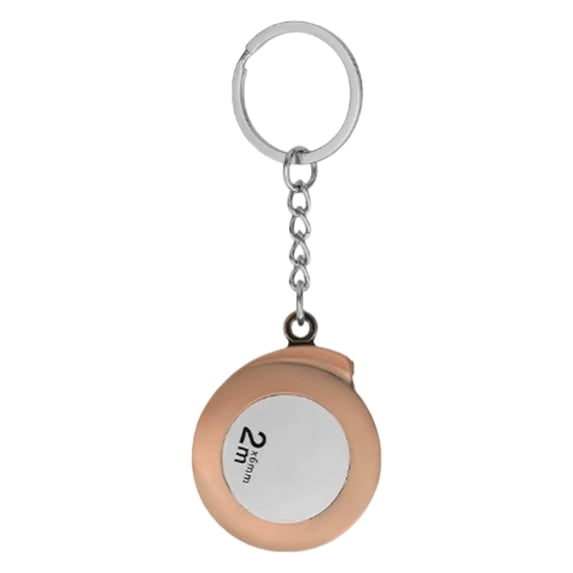 2M Tape Measure With Keychain Portable Pocket Measuring Tape Retractable For Body Tailor Sewing Craft And Home