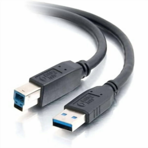 2M USB AB M/M USB 3.0 CBL BLK