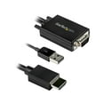thumbnail image 1 of StarTech 2m VGA to HDMI Converter Cable with USB Audio Support - 1080p Analog to Digital Video, 1 of 5