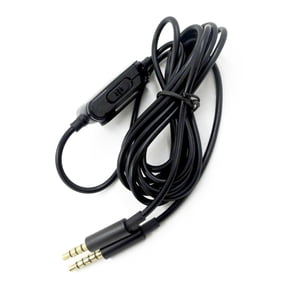 2M Wired Headset Audio Cable with Inline Mute and Volume Control for Astro A10 A40 A30 A50, Black