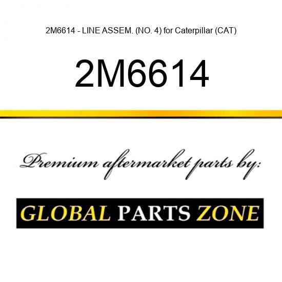 2M6614 - LINE ASSEM. (NO. 4) for Caterpillar (CAT)