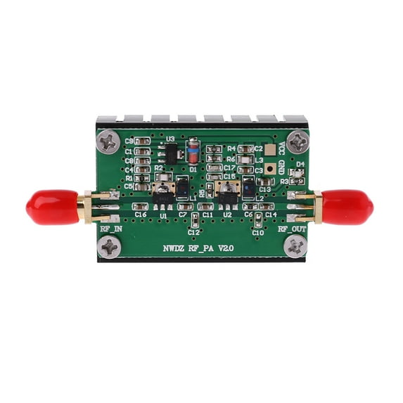 2MHz-700MHZ 3W HF VHF UHF FM Transmitter RF Power Amplifier RF WideBand Amplifier Suiatble for Radio Compact-size