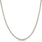 HIPHOPBLING 2MM CZ Micro Tennis Chain Bling Bling Rose Gold
