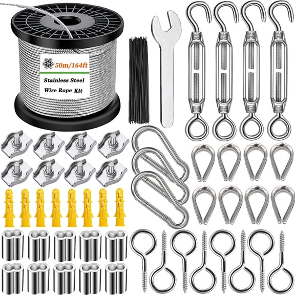 Vinyl Coated Wire Rope Kit