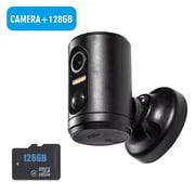 2MP Mini WiFi Security Camera - Indoor Wireless IP CCTV with PIR Motion Detection & Long Battery Standby, HD Home Monitoring