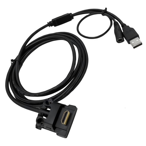2Meter Long PVC USB Cable A Male to HDTV Right Angled for IPP350 IPP320 ISC250 Systems Fast Speed Data Transfer