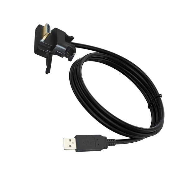 2Meter Long USB Data Cable with Angled HDTV Connection Adapter for IPP3320 IPP350 and ISS250 POS Equipment
