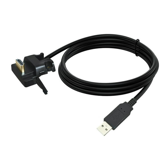 2Meter Long USB Data Cable with Angled HDTV Connection Adapter for IPP3320 IPP350 and ISS250 POS Equipment