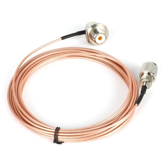 2Meter Two Way Radio Antennas Extension Cable RG316 for Car Radio Communication Devices with 259 SO 239 Connectors