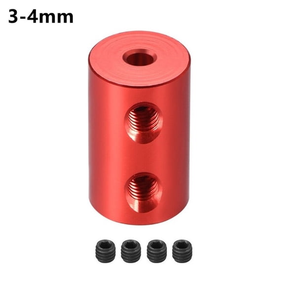 2Mm 3.17Mm 3Mm 5Mm 6Mm Rigid Shaft Coupling Motor Connector Sleeve #45 Steel 3-4