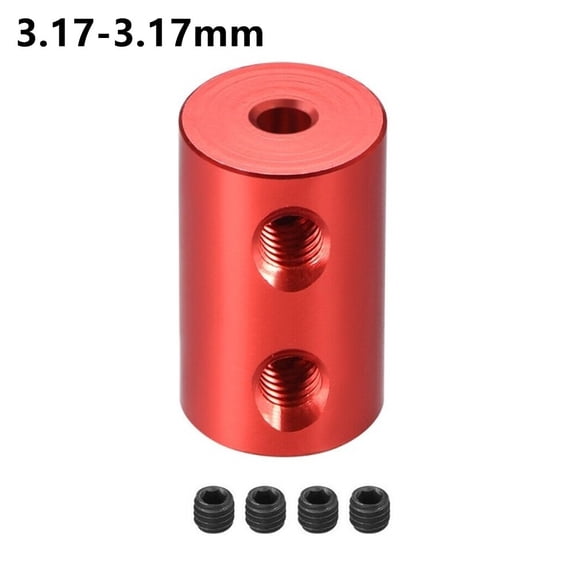 2Mm 3.17Mm 3Mm 5Mm 6Mm Shaft Coupling Motor Connector Sleeve#45 Steel 3.17-3.17