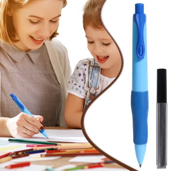 2Mm Thick Lead Automatic Pencil With Comfortable Grip No Sharpening Needed For Writing Painting And Sketching