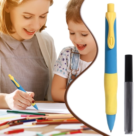 2Mm Thick Lead Automatic Pencil With Comfortable Grip No Sharpening Needed For Writing Painting And Sketching