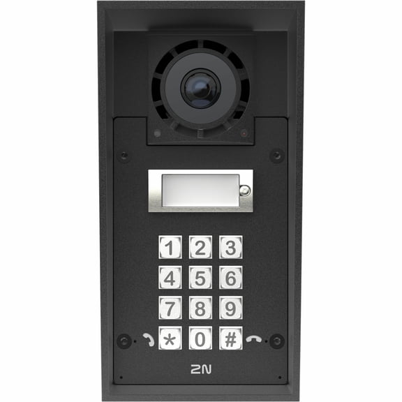 2N IP Force 2.0 Intercom System - 13.56 MHz - Surface Mount, Flush Mount for Surveillance System - Aluminum